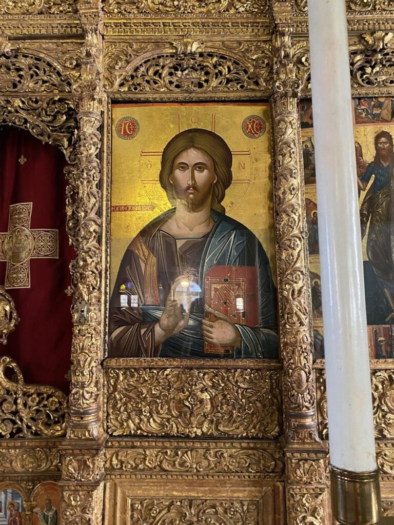 Βυζαντινή εικόνα Παντοκράτορα.