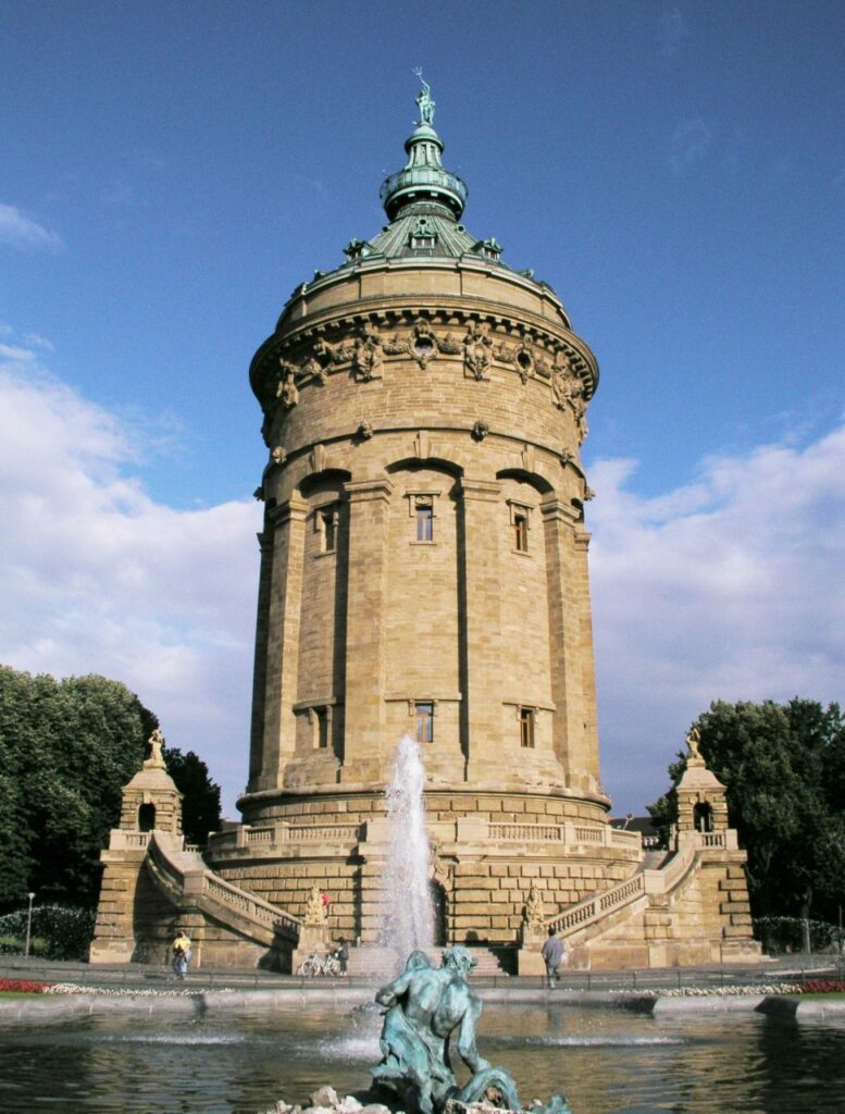 Ο Wasserturm του Μανχάιμ.