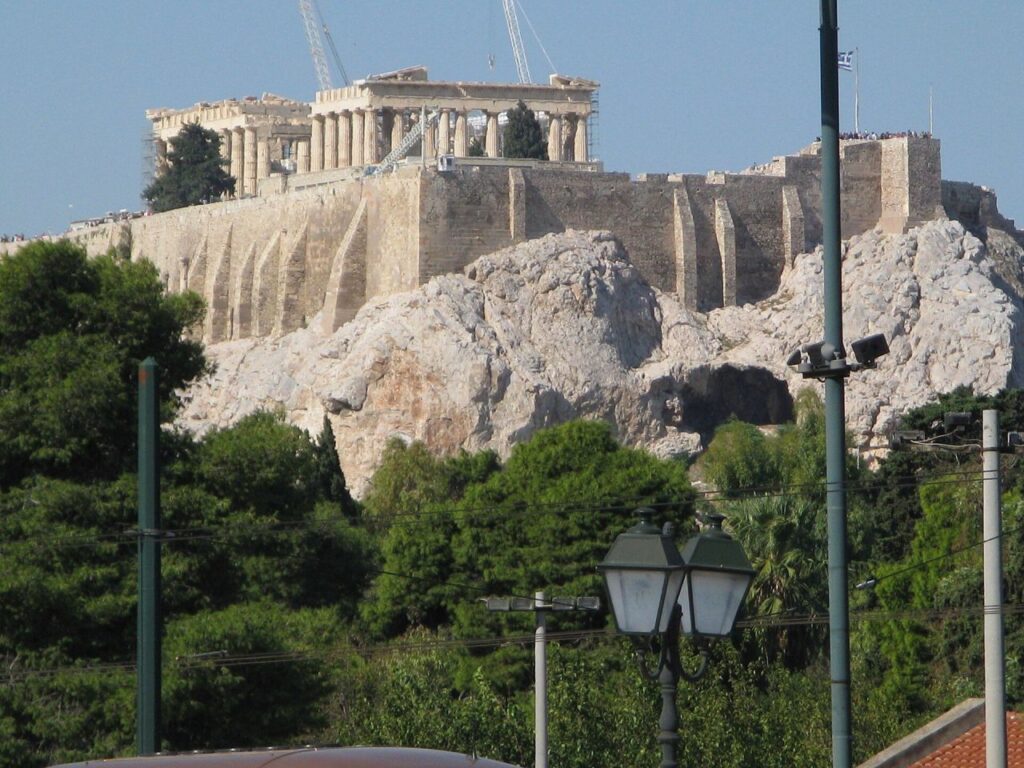 Η Ακρόπολη της Αθήνας.